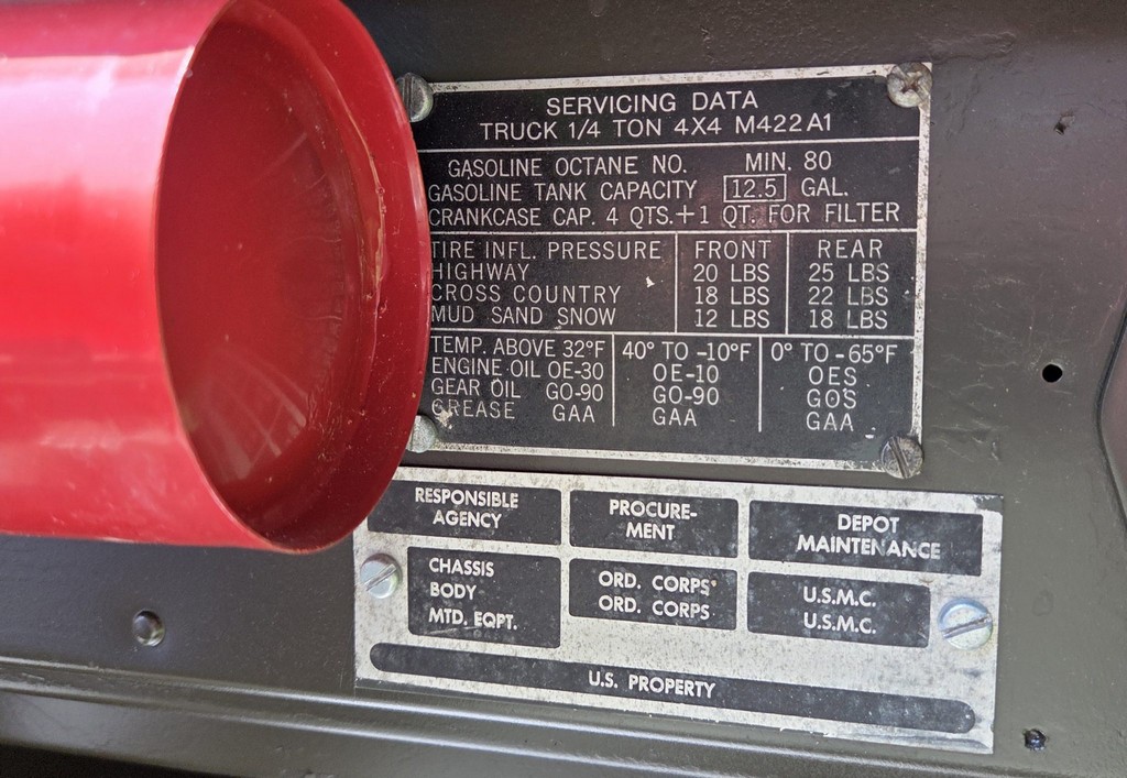 1961 Jeep M422 Mighty Mite - Image 67