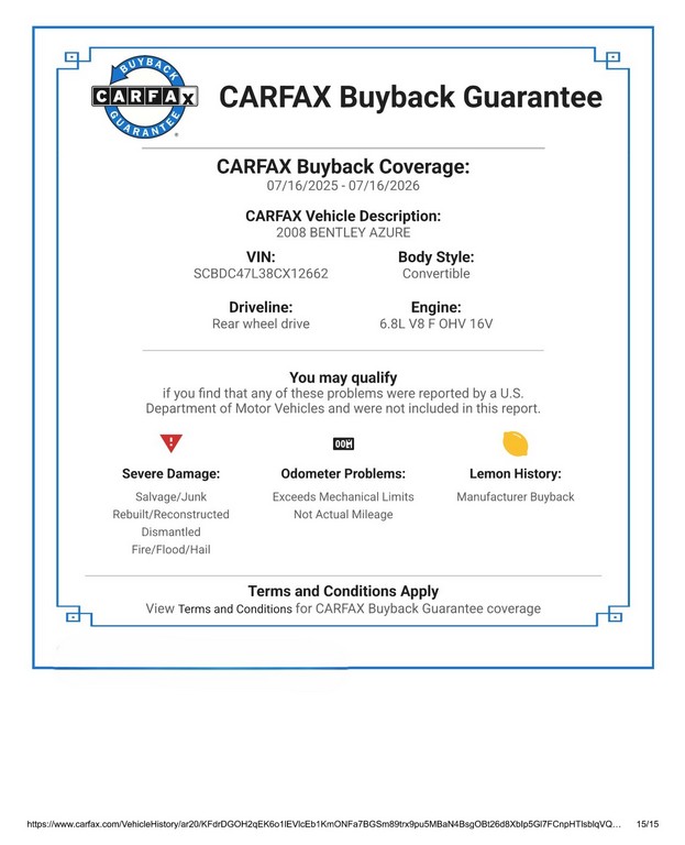 2008 Bentley Azure - Image 3