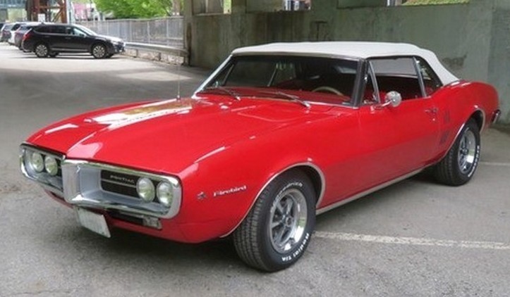 1967 Pontiac Firebird Convertible – 3.8L Inline-Six, Automatic, 57k Miles