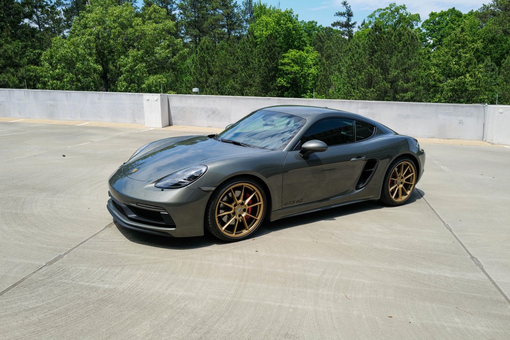 2024 Porsche 718 Cayman GTS 4.0 – 6-Speed Manual, Aventurine Green Metallic, One Owner, 13,000 Miles - Image 22