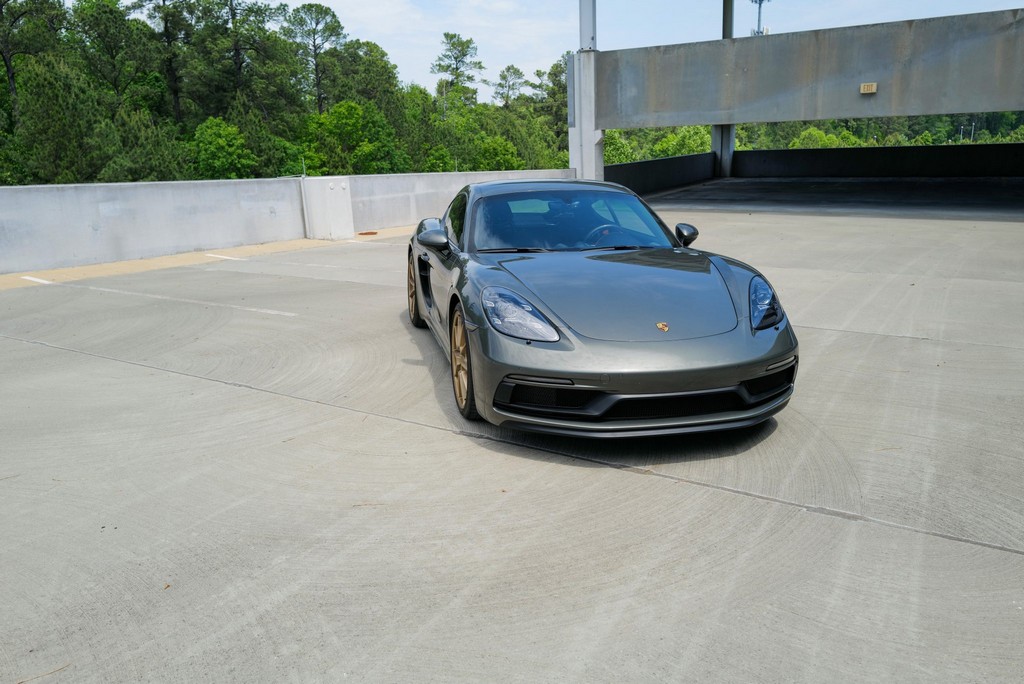 2024 Porsche 718 Cayman GTS 4.0 – 6-Speed Manual, Aventurine Green Metallic, One Owner, 13,000 Miles