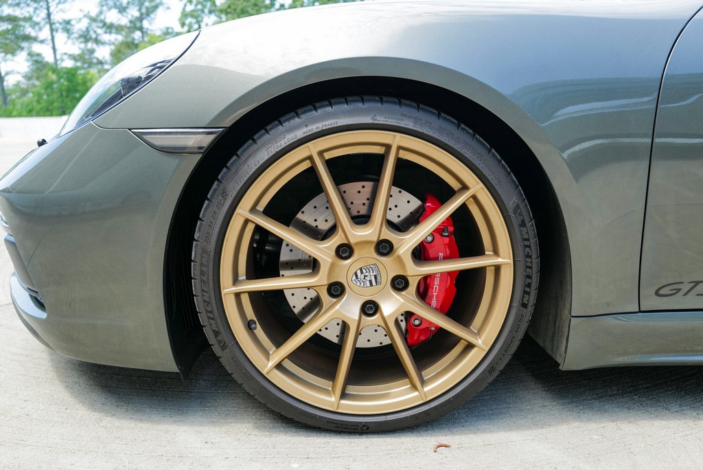 2024 Porsche 718 Cayman GTS 4.0 – 6-Speed Manual, Aventurine Green Metallic, One Owner, 13,000 Miles - Image 40