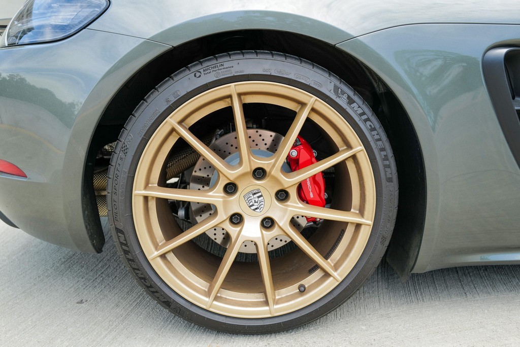 2024 Porsche 718 Cayman GTS 4.0 – 6-Speed Manual, Aventurine Green Metallic, One Owner, 13,000 Miles - Image 45