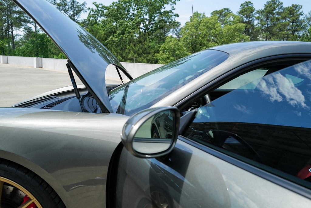 2024 Porsche 718 Cayman GTS 4.0 – 6-Speed Manual, Aventurine Green Metallic, One Owner, 13,000 Miles - Image 2