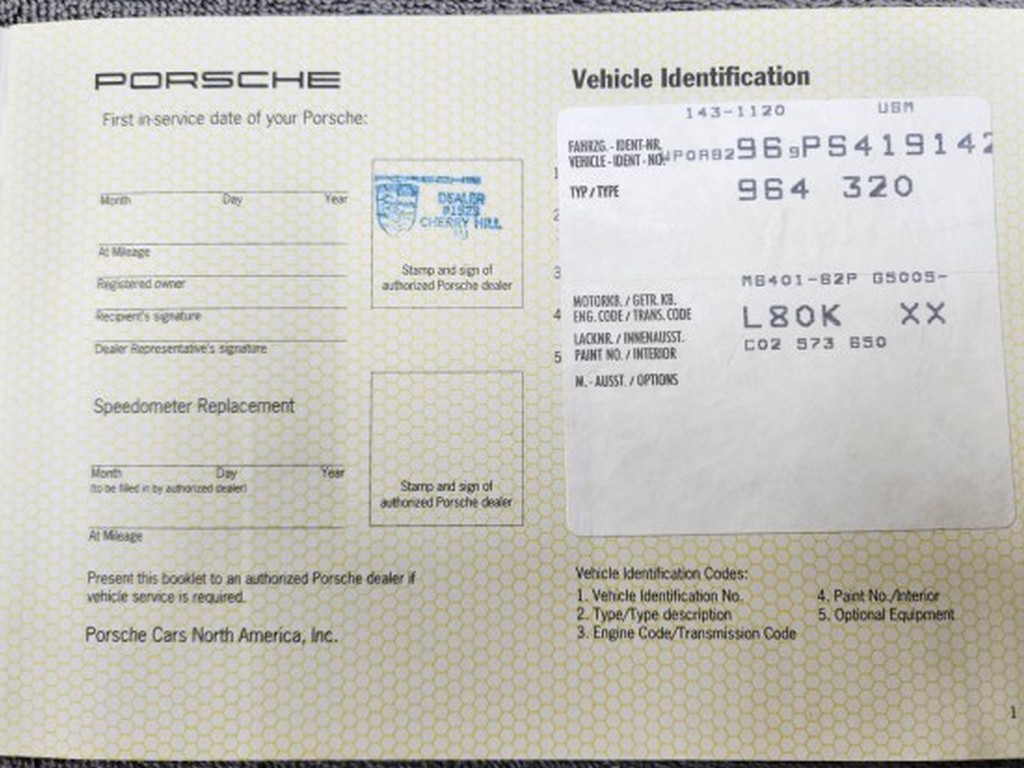 1993 Porsche 911 RS America - Image 126